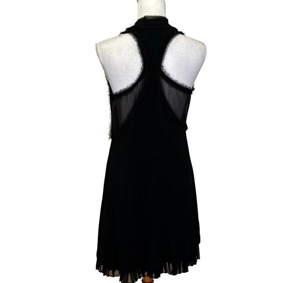 Ryu black dress, small, avant garde, gothic, bohemian grunge, statement - Picture 3 of 8
